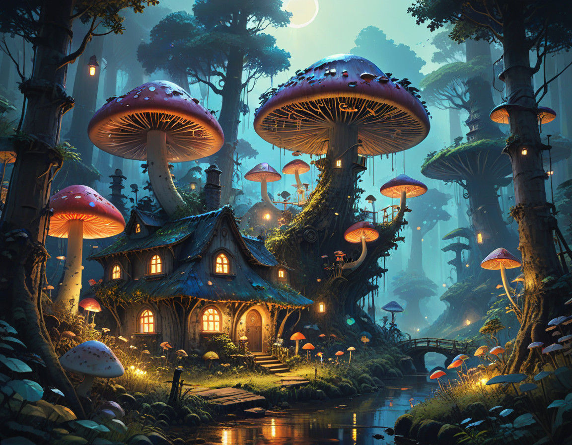 Mushroom house?