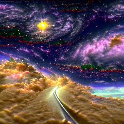 Highway to Heaven in 8K Resolution
