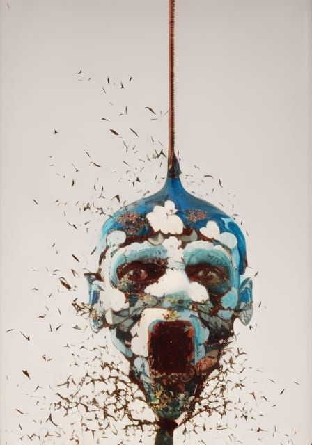 Dreamy Monster Portrait in Pop Art Style