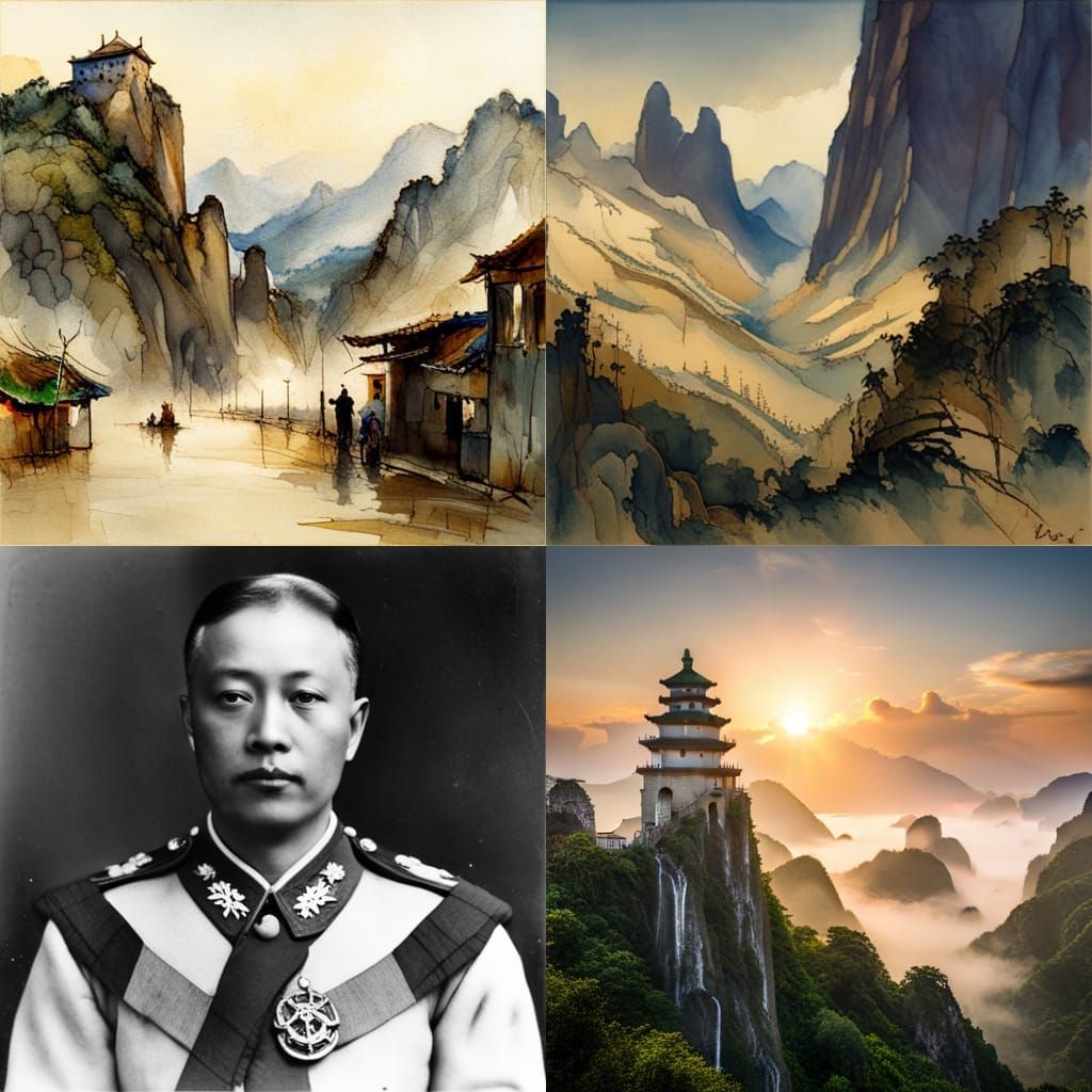 AI Generated Image of China