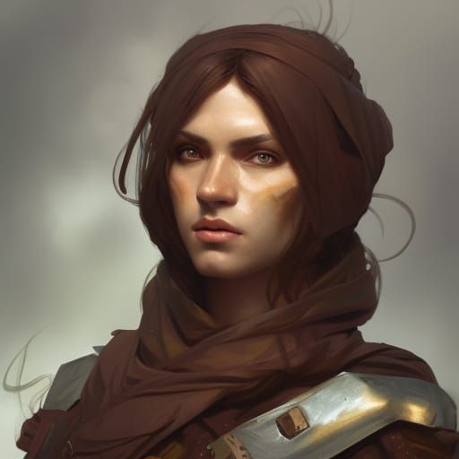 Fantasy RPG Character Art Portrait