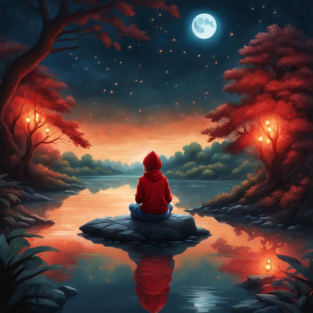 Hyper-realistic vivid digital art.
