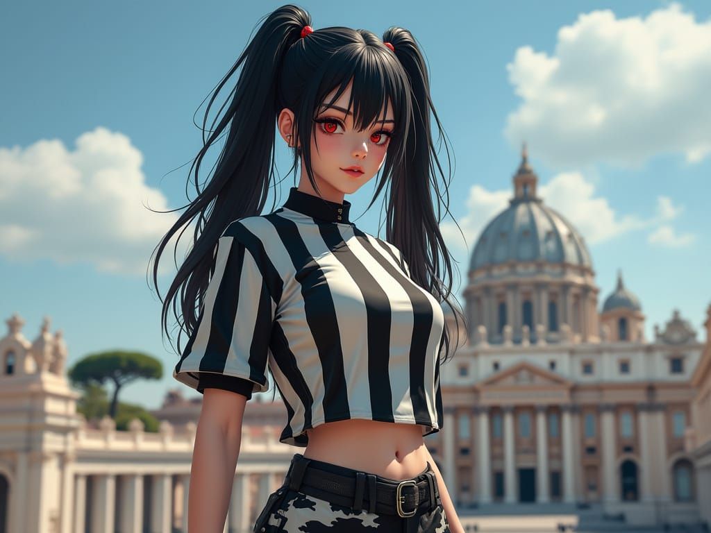 Lyra Tsuki visits Vatican City