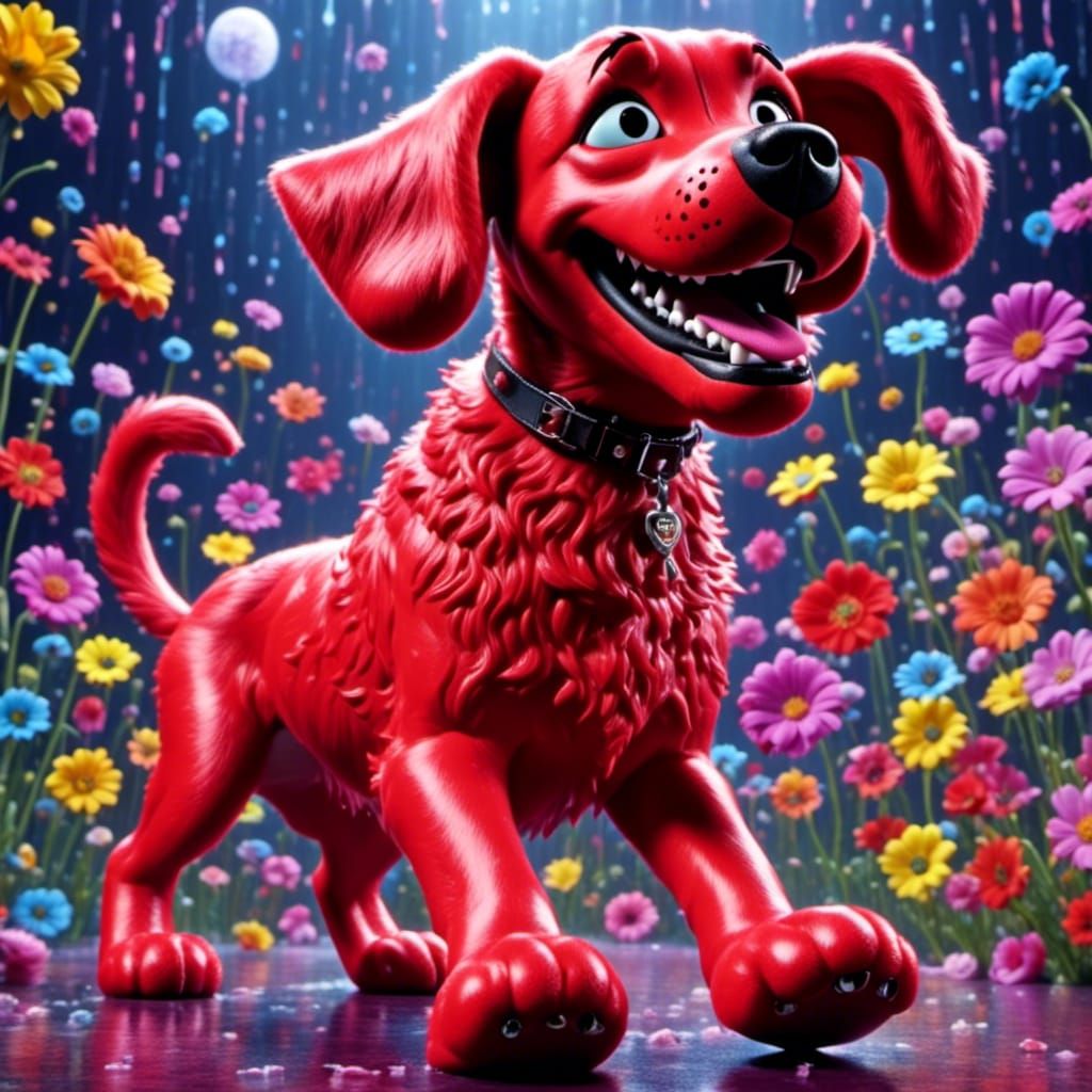 Clifford the Big Red Dog Steps on School
