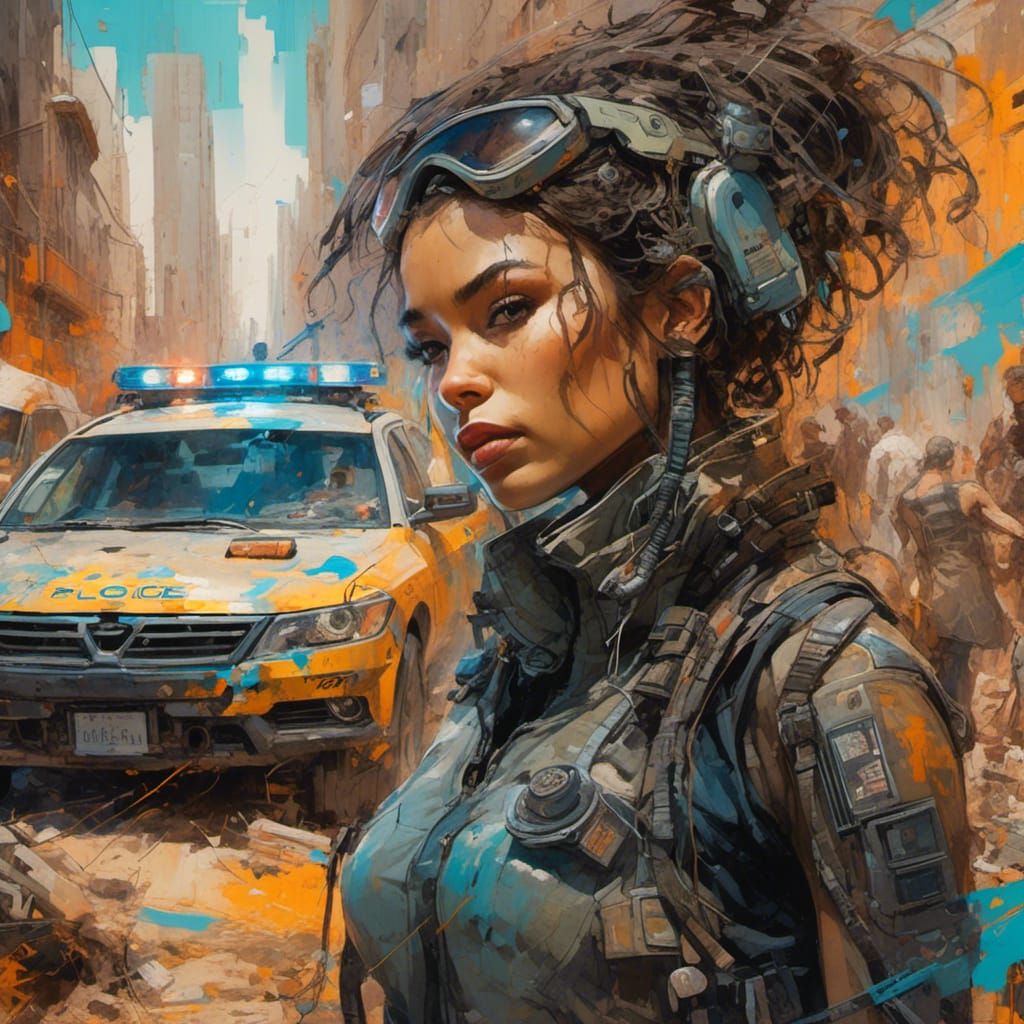 in unpoliced areas you had to be ready for anything