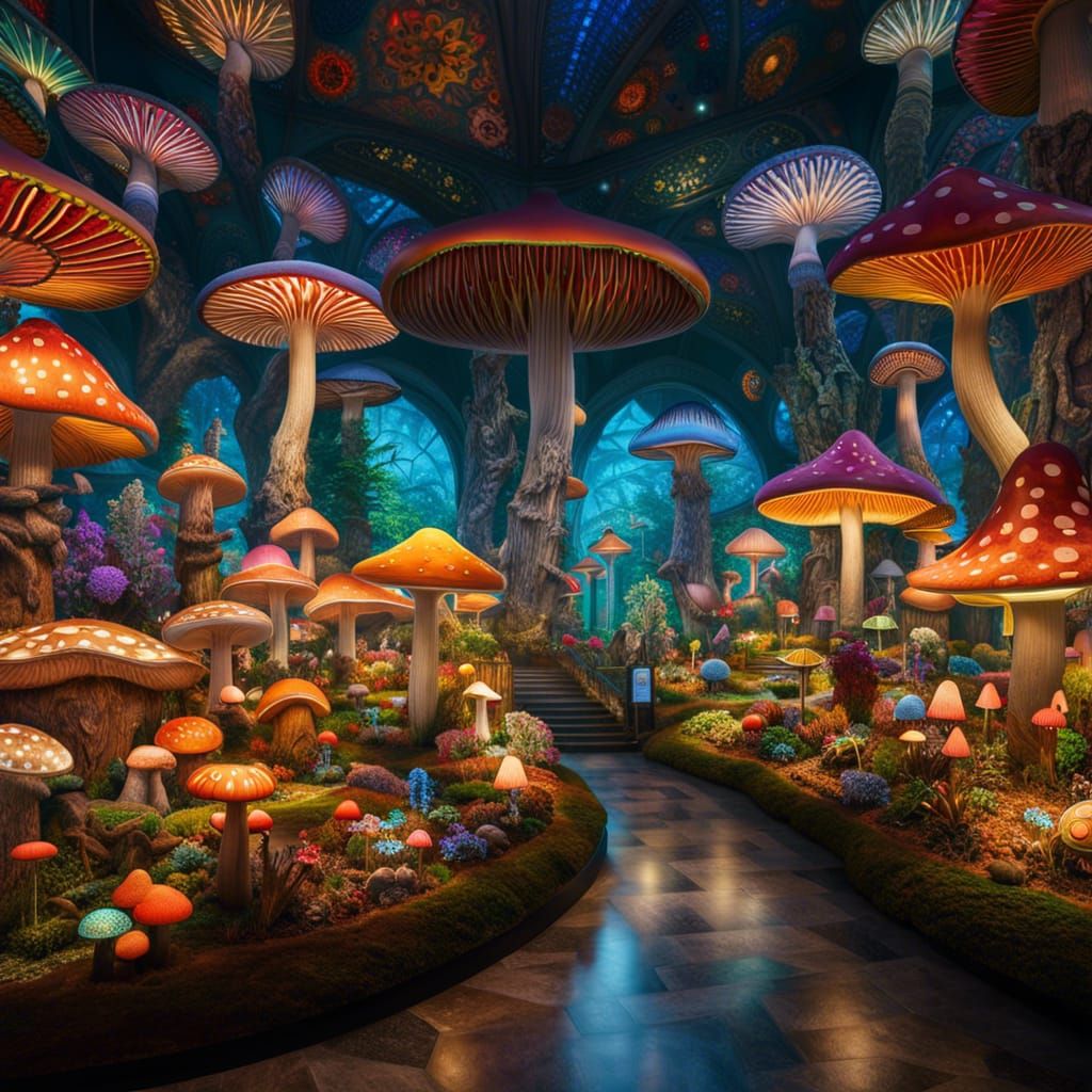 Mushroom Museum Exhibition of Magical Fungi