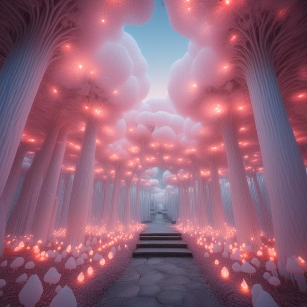 Interdimensional Portal to Bright Light: Hyperrealistic Imag...