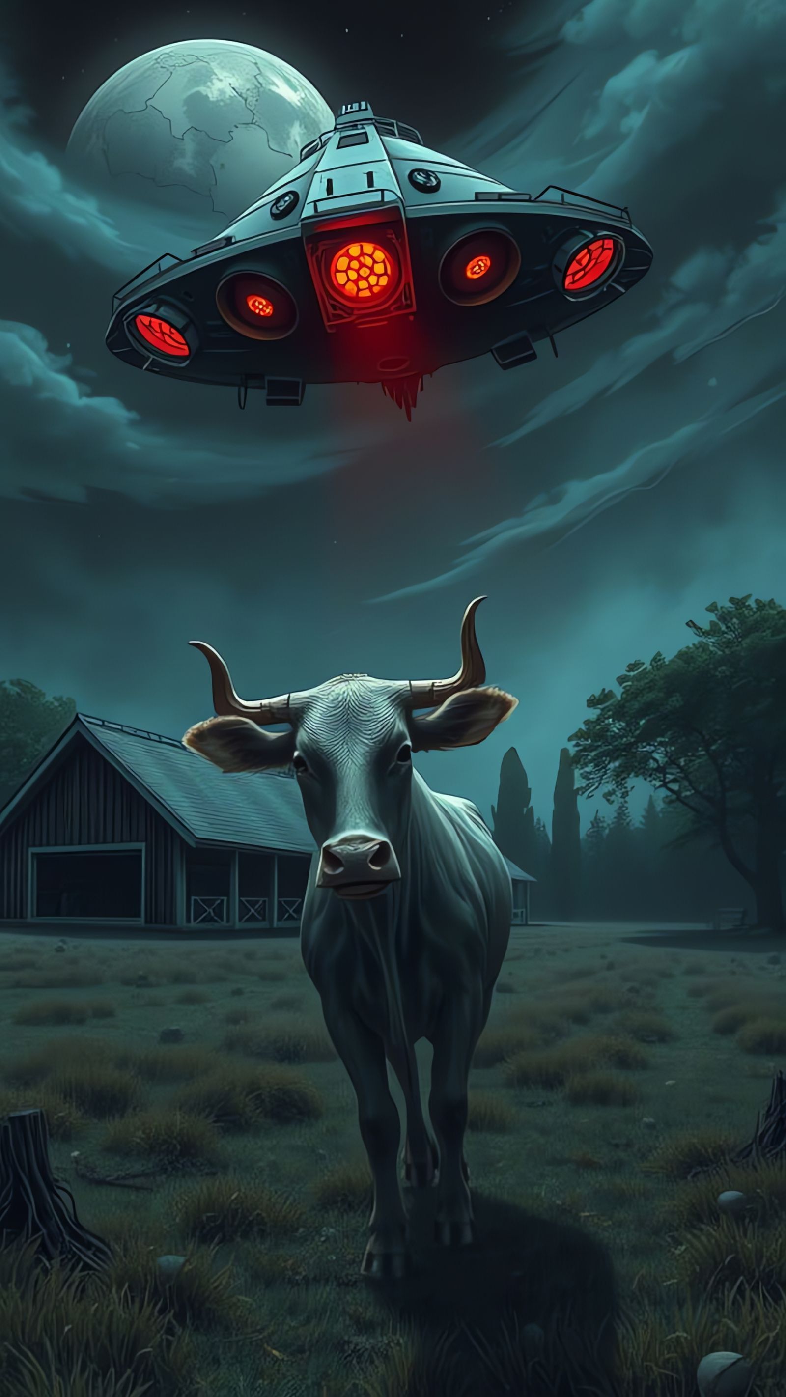 ‘Oh moo! Here we go again . . . ‘