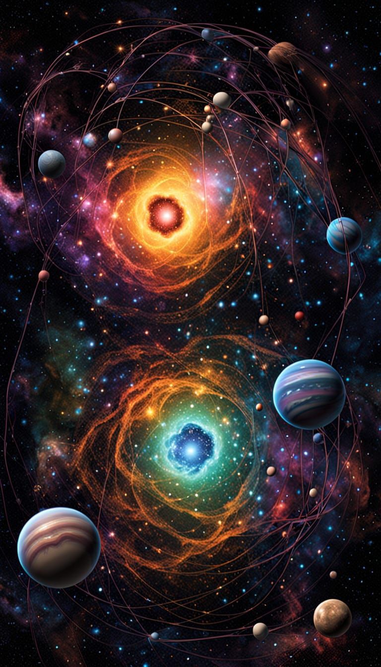 Cosmic Fruiting Body: A Hyperrealistic Digital Illustration