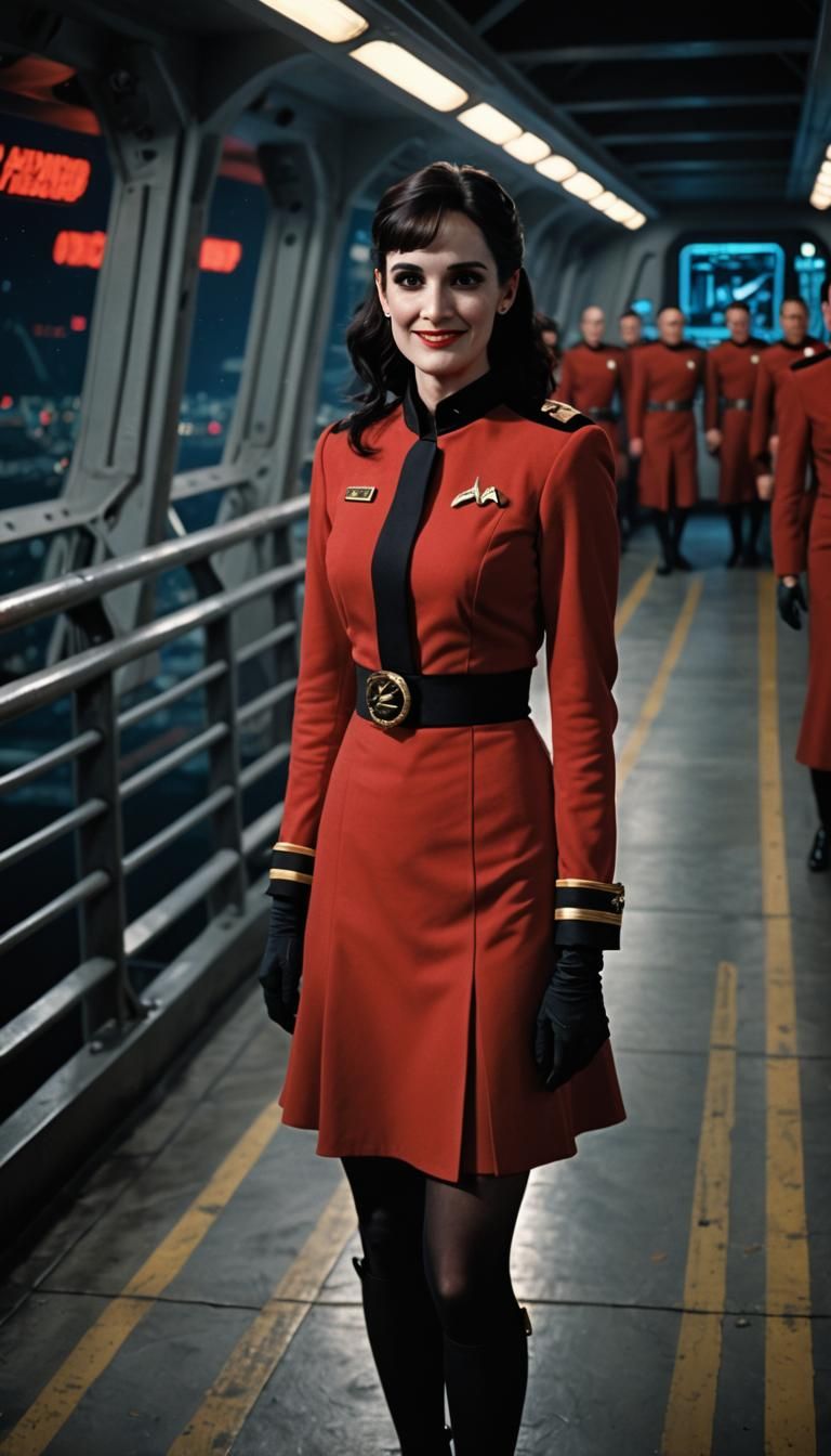 Lydia Deetz, Star Fleet ensign, circa 1969