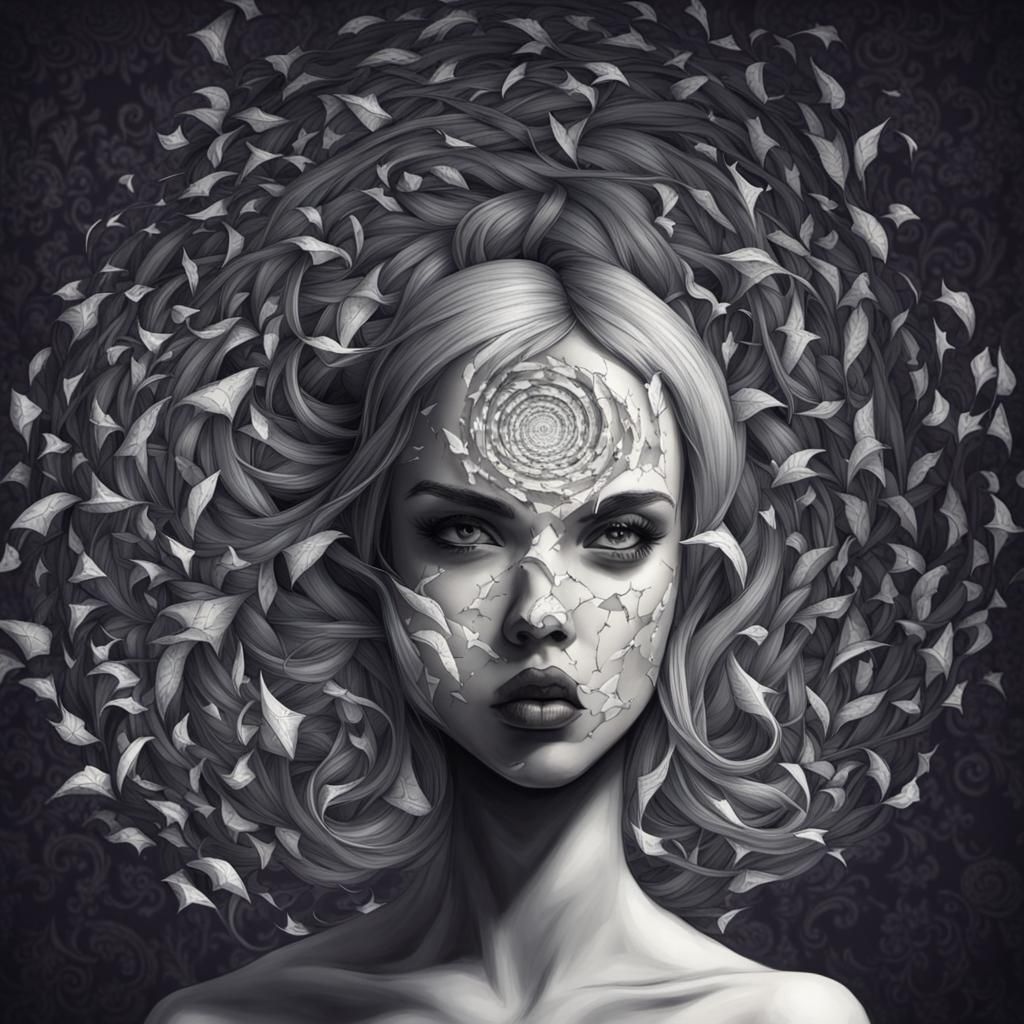 Abstract Concept of Illusion