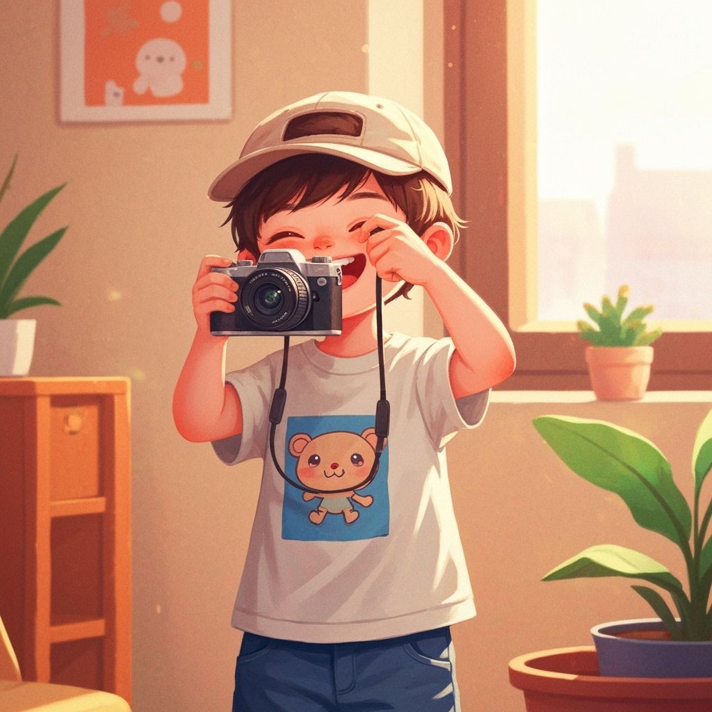 Child Photographer with Playful Innocence