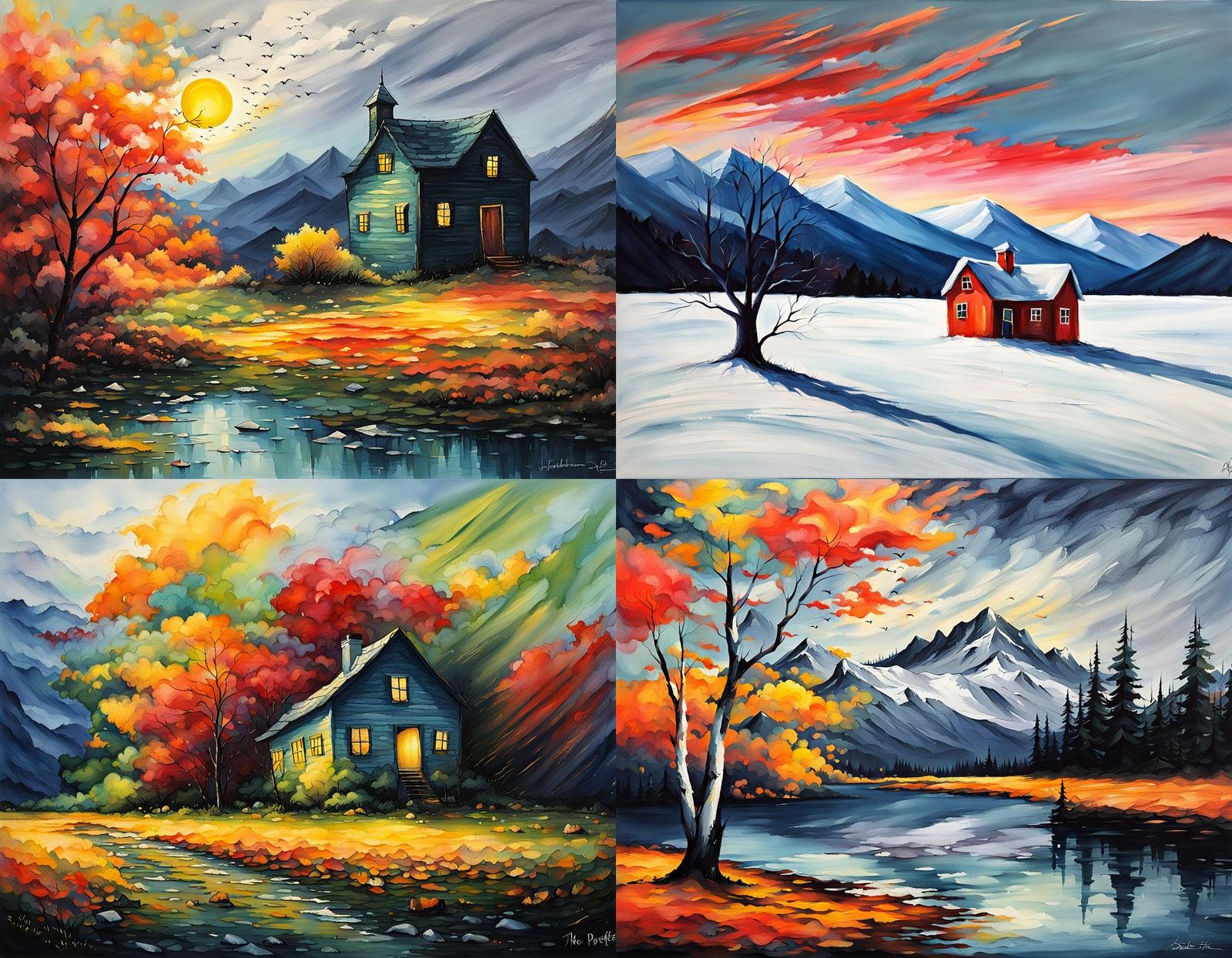 Beautiful Isolation: A Serene AI-Generated Image