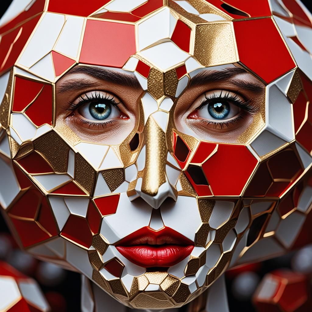 Colorful Eye Art Inspired by Sandra Chevrier