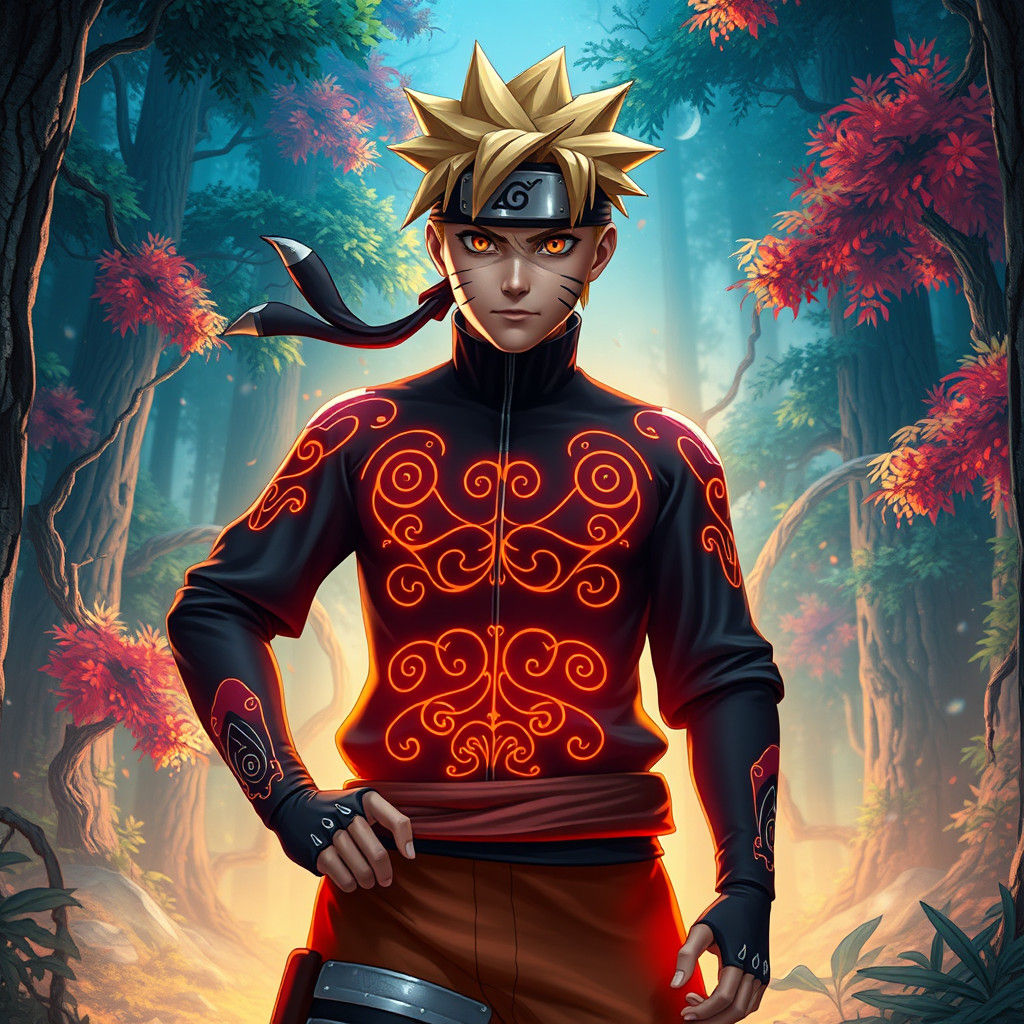 Naruto Uzumaki in Baryon Sage Mode