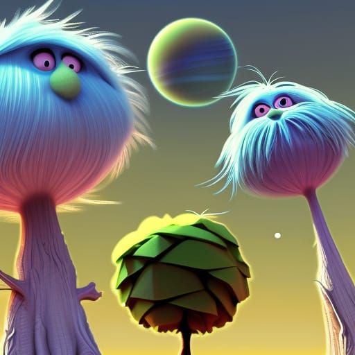 Trees Stand Tall as Gallant Guardians of the Galaxy