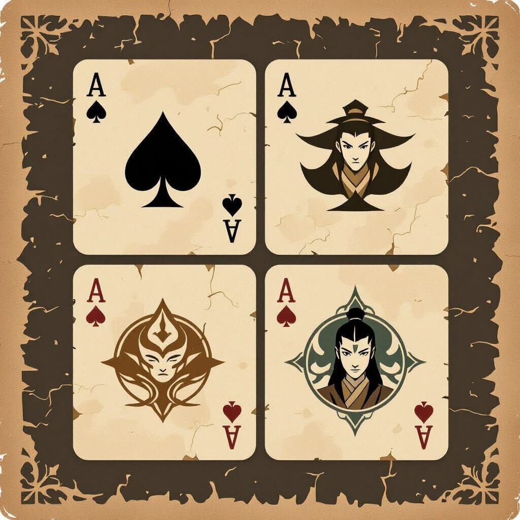 Avatar Nations Playing Card Deck Design