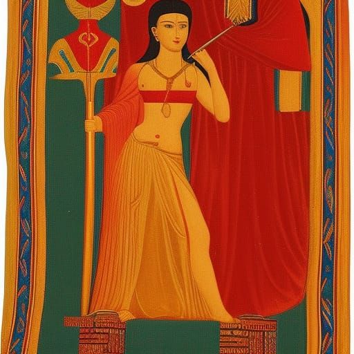 Babylonian and Hittite goddess of war and sexual love