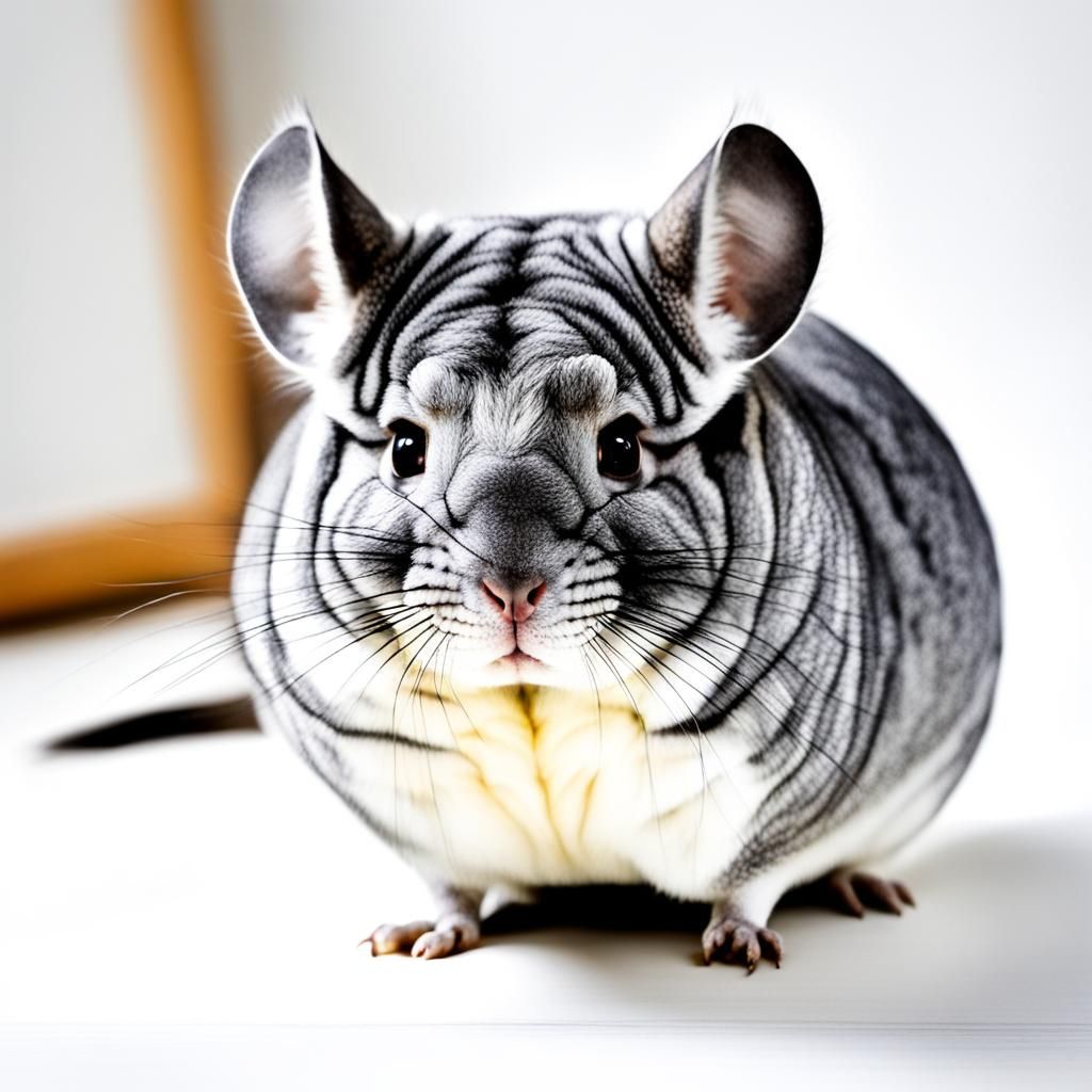 Chinchilla Image Generated by AI