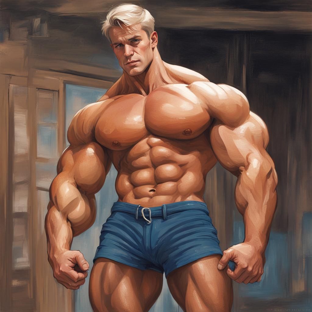Blonde Bodybuilder