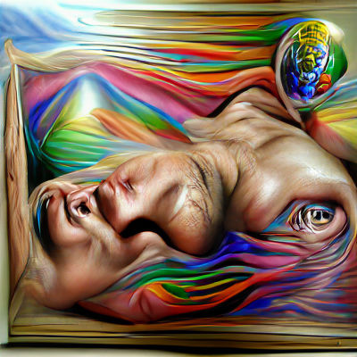 AI Generated Image from Empty Prompt