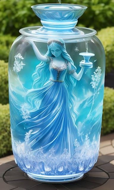 AI Image of the Aquarius Zodiac Sign