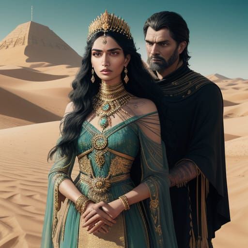 Desert Princess Rescues the Fated King