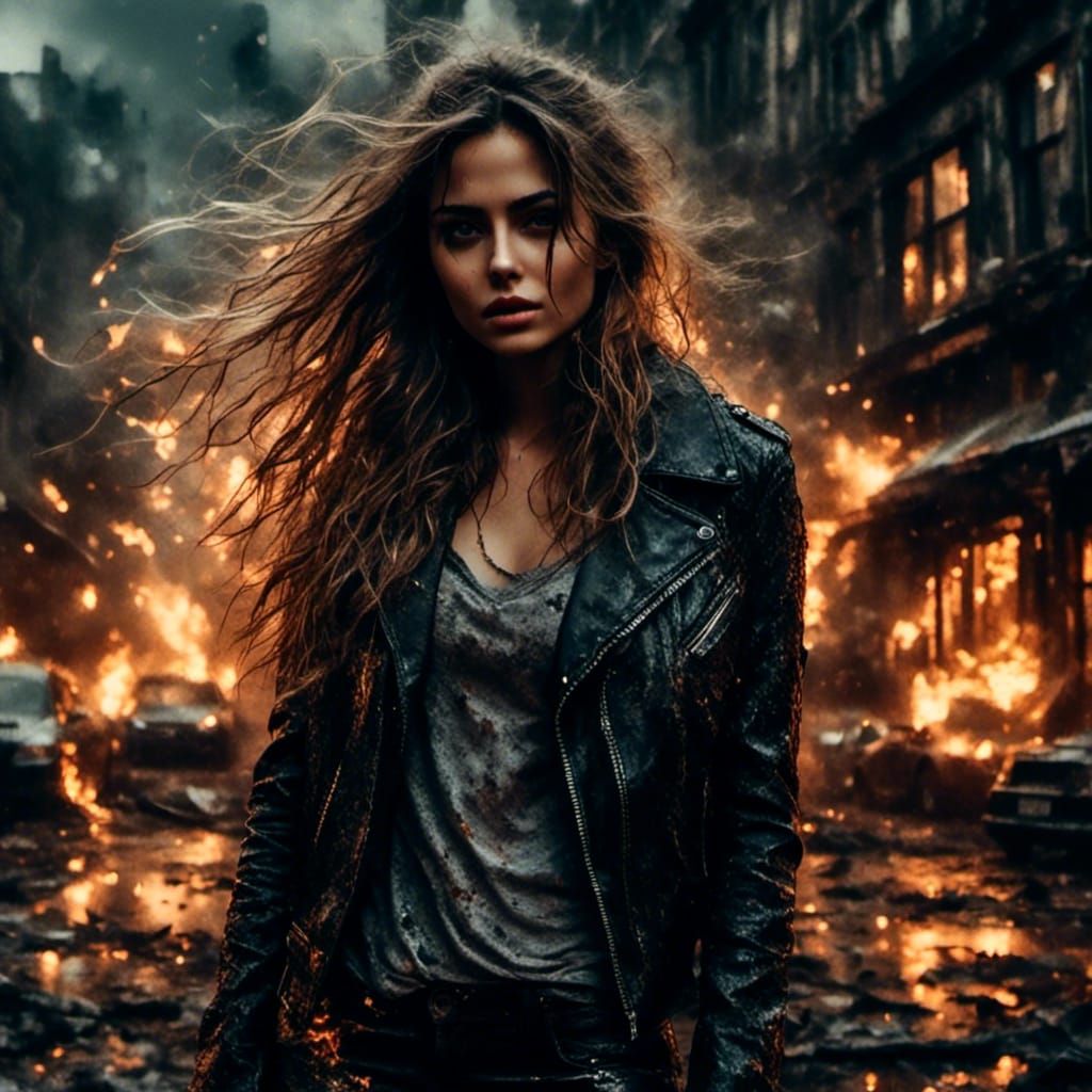 Ana de Armas in Wind and Fire