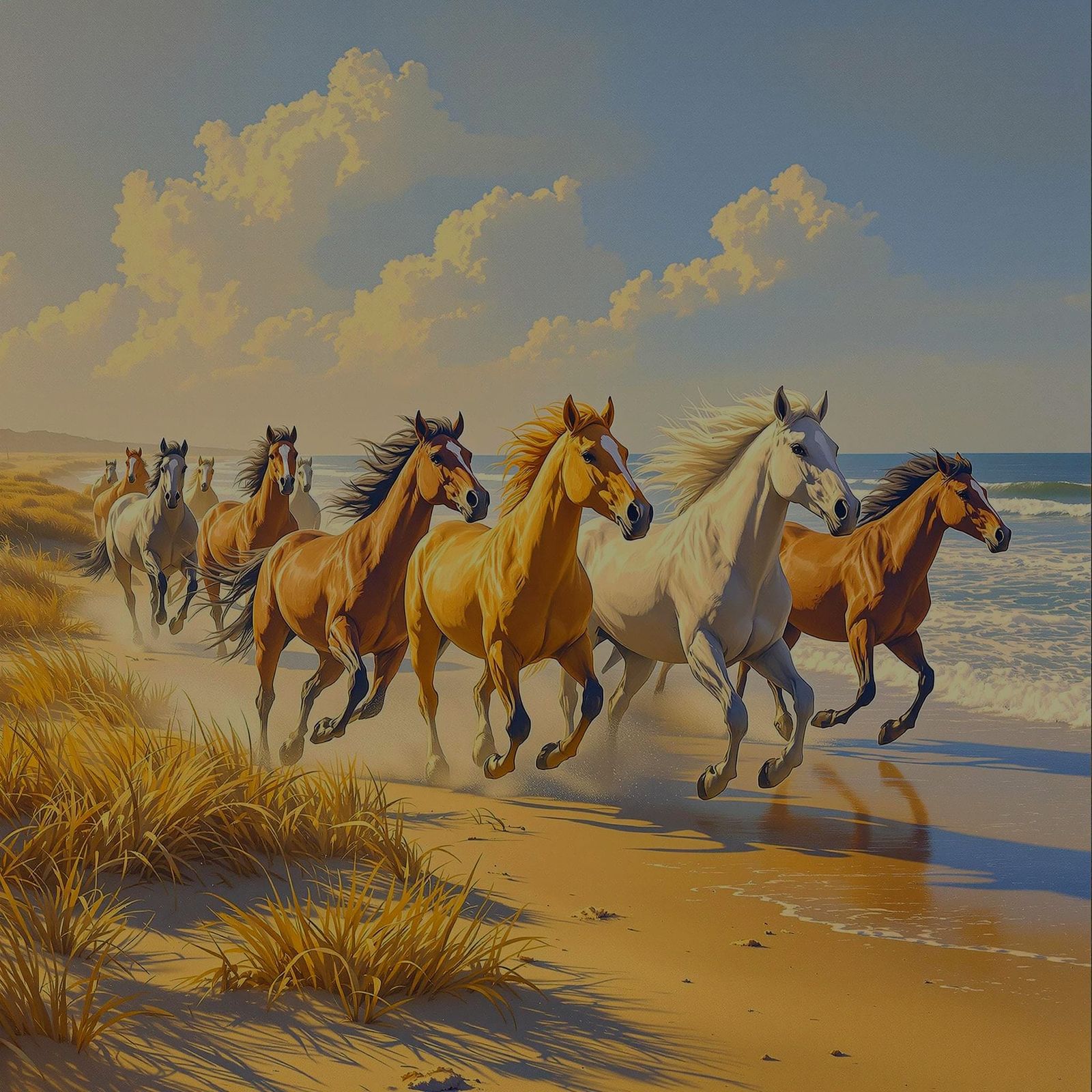 Horses of Assateague Island Beach: Wild, Majestic, and Free