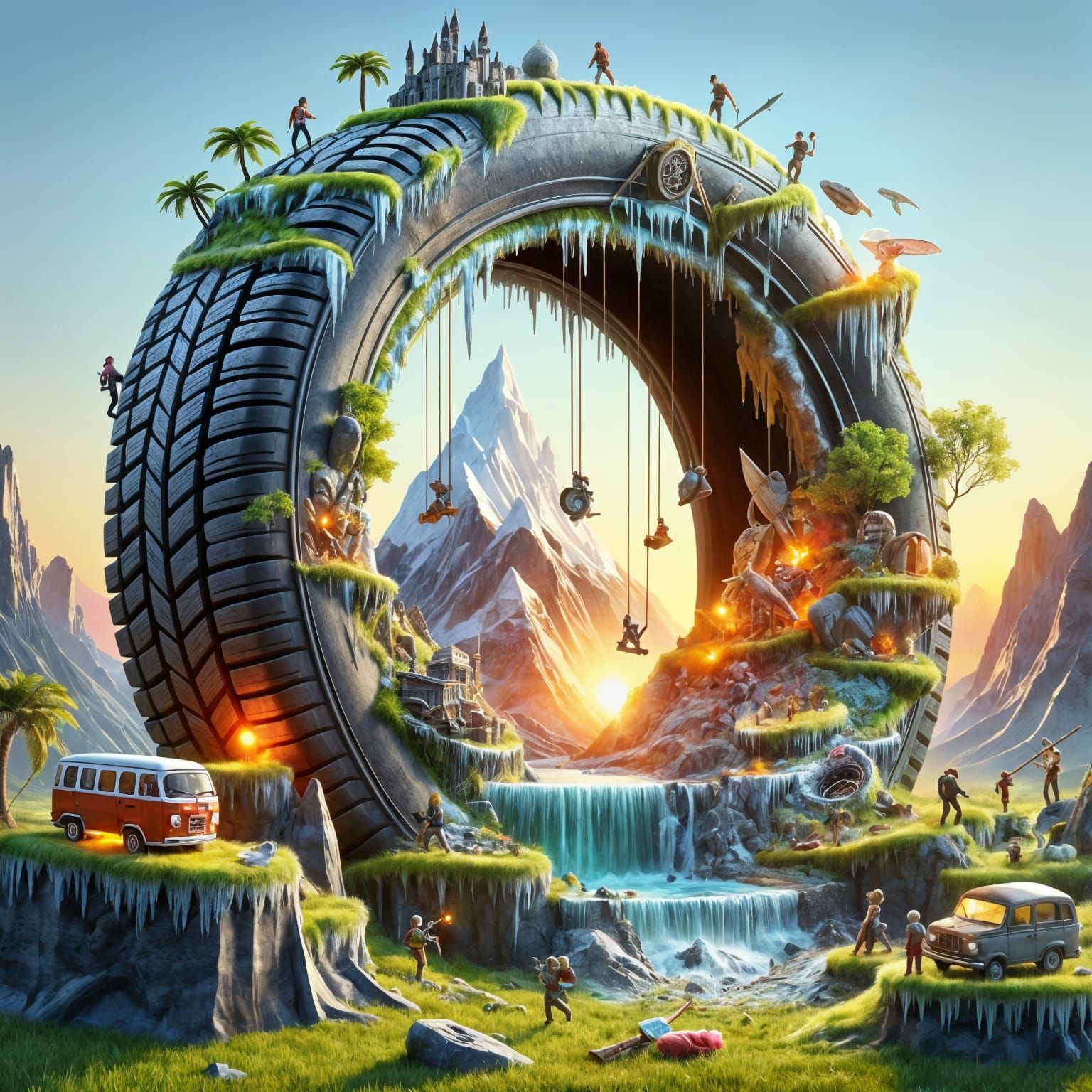 We came to fix a flat tire - We found a kingdom.