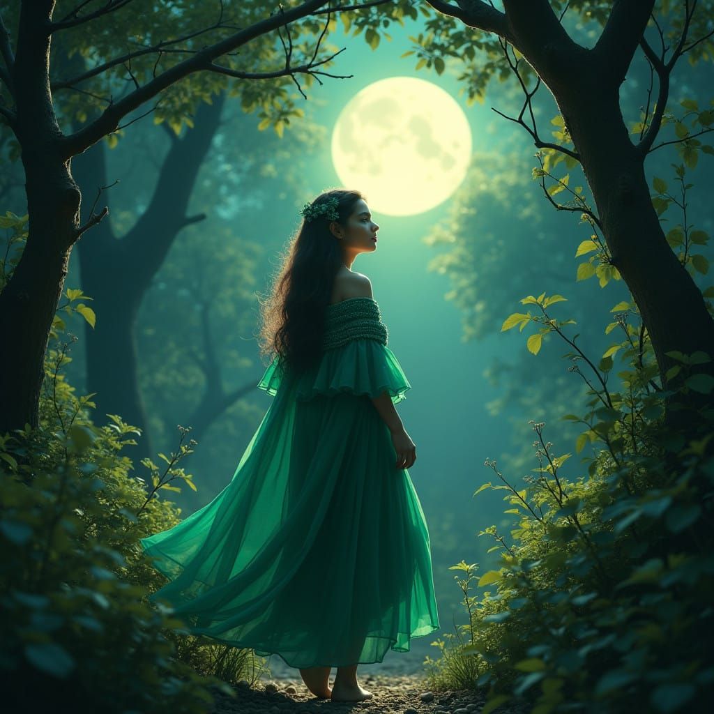 Ethereal Dreaming in an Enchanted Forest