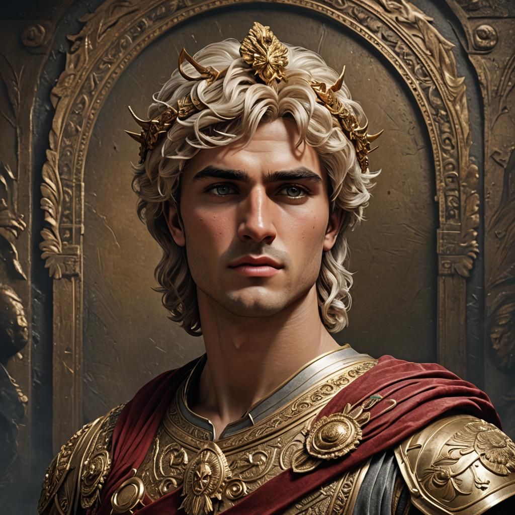 Young Alexander the Great Portrait in Unreal Engine