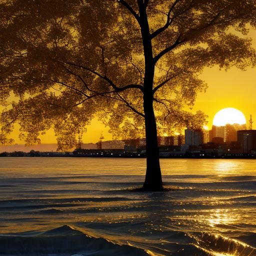 Golden Hour: A Moment of Warm Light