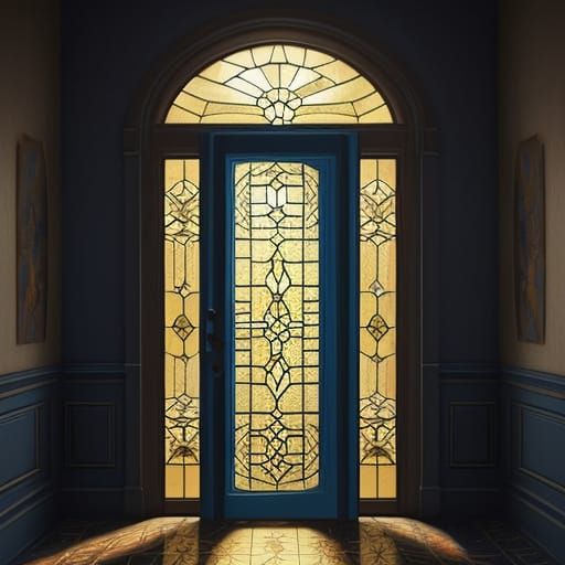 Heaven's Door: Hyperrealistic Concept Art
