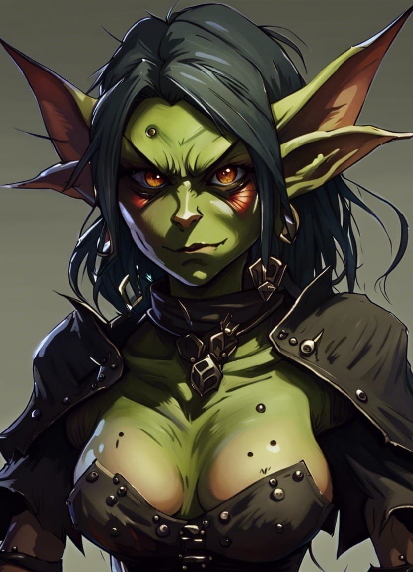 Gothic Anime Manga Female Goblin Comic