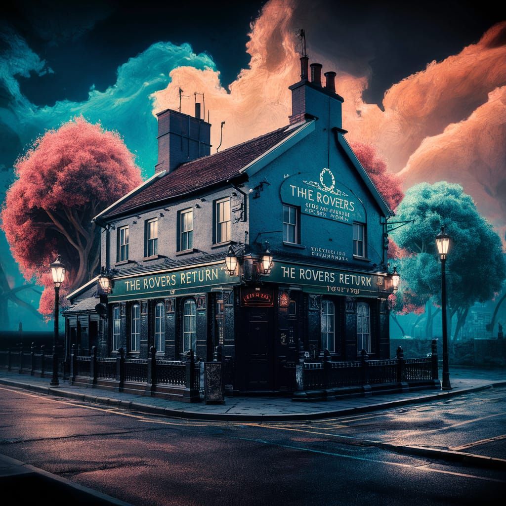 A little tribute to The Rovers Return public house as made f...