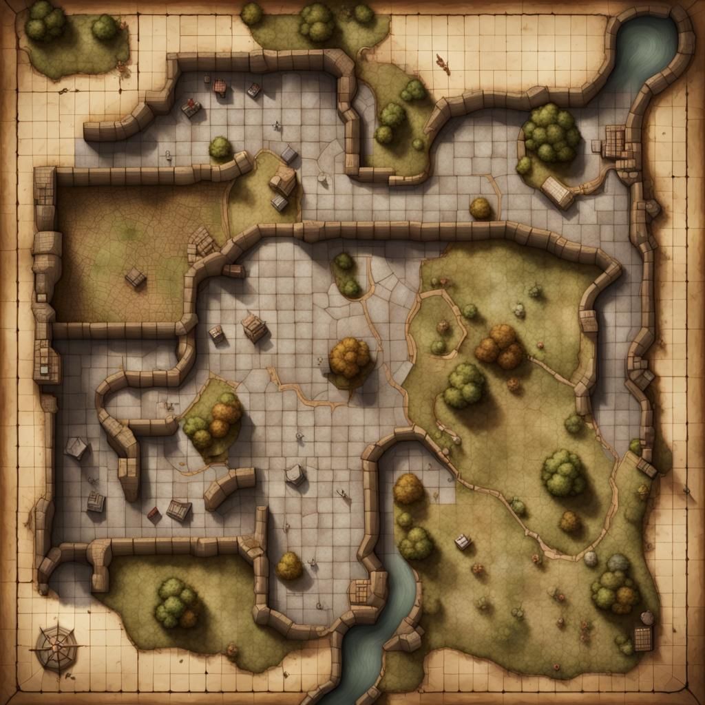 3D Tactical Map for Dungeons and Dragons
