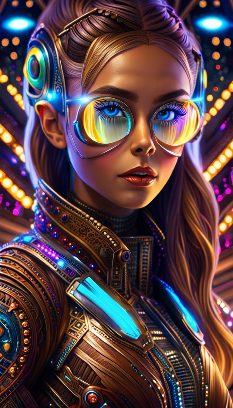 Brown hair, Beautiful, Latin, cyber punk googles, blonde ski...