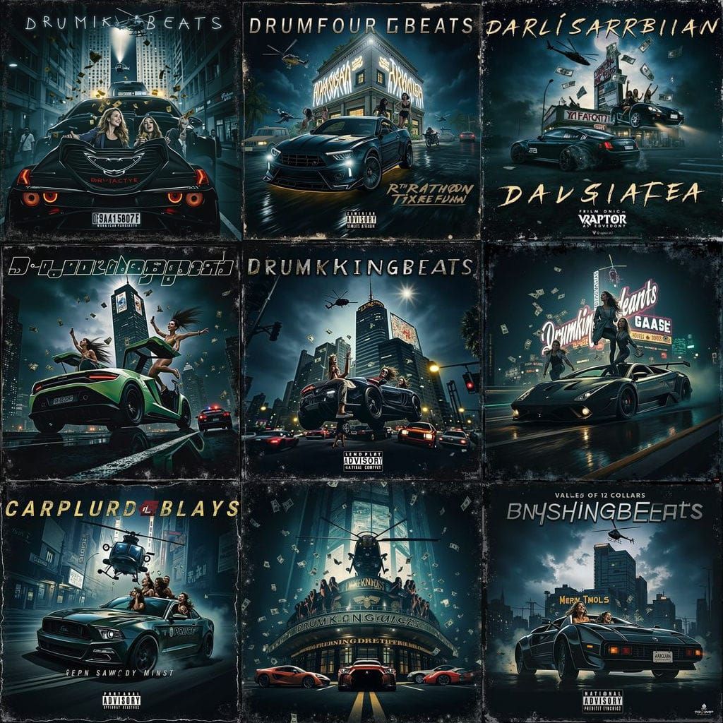 Police Helicopter Chase Through City Streets in Cinematic St...