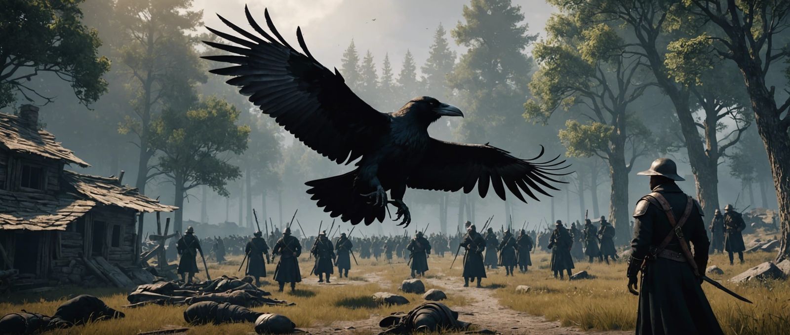 Mysterious Ravens Bring Spirits Back to Life