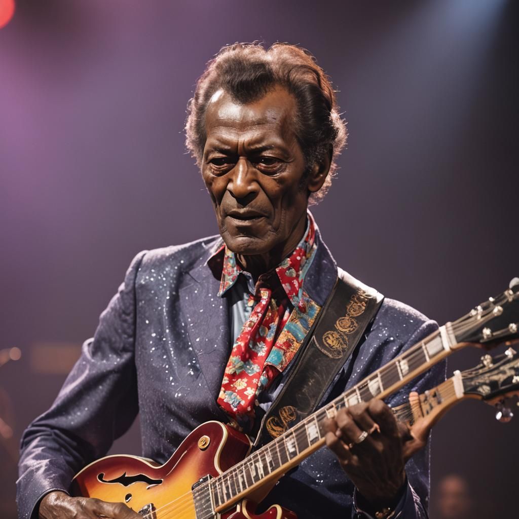 Chuck Berry: Rock and Roll Legend in Concert