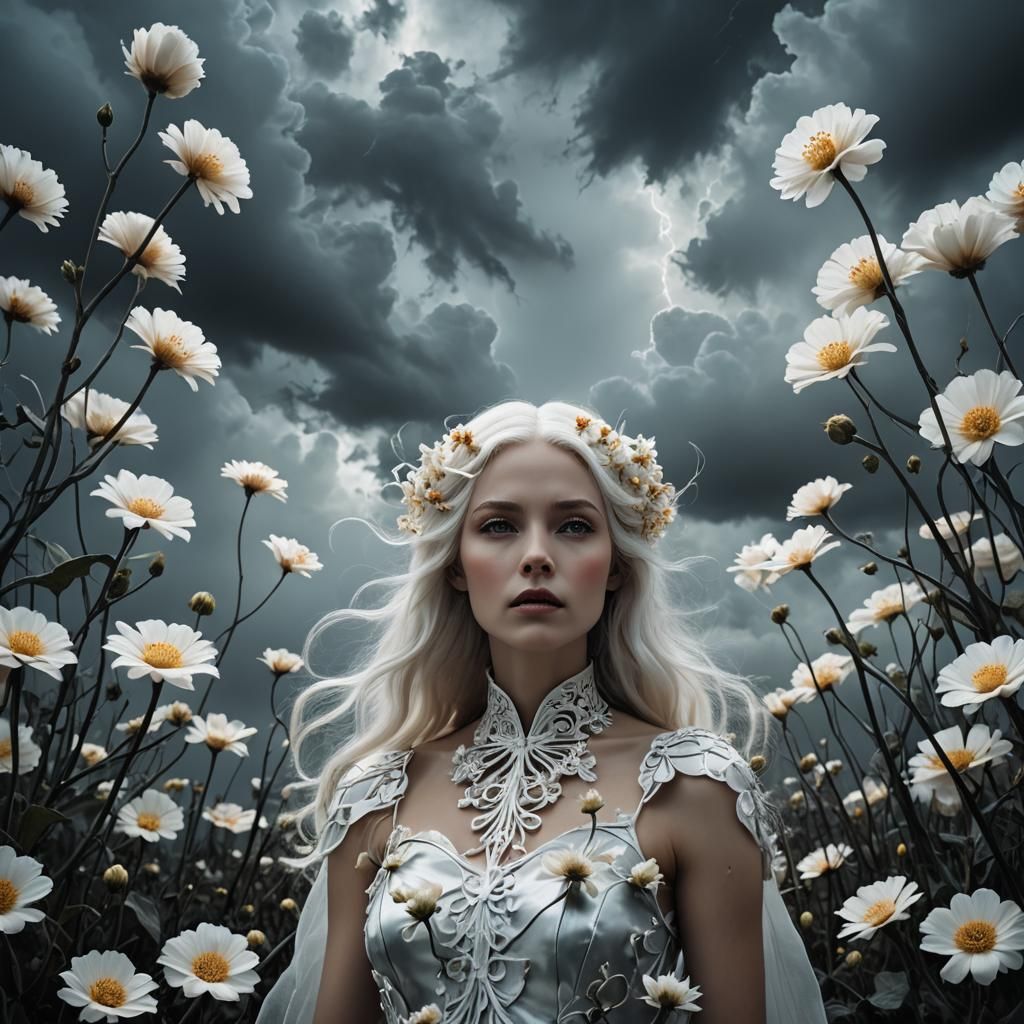 Ethereal Fairy in Surrealist Dreamscape