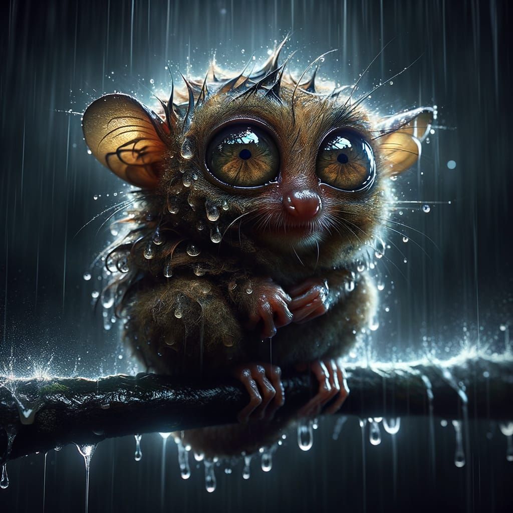 Tarsier in a Storm