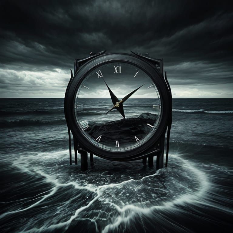 Surreal Landscape in Dali Style