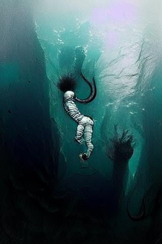 Thalassophobia: Astronaut's Descent into the Lovecraftian Ab...