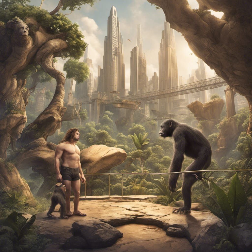 Elon Musk, Apes, and Crypto: 3D Game Cinematic