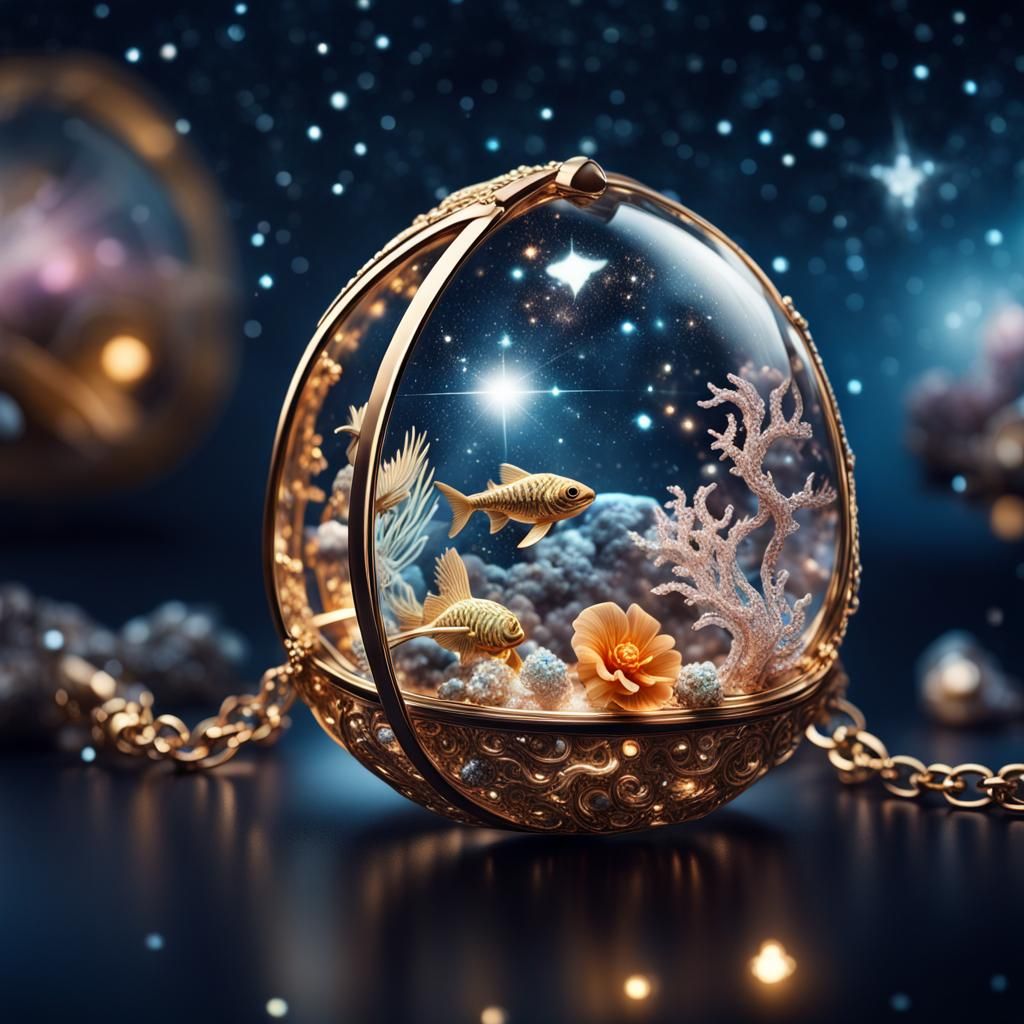 Galactic Jewelry with Constellations and Sparkles