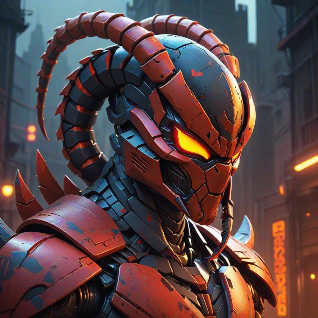 Menacing Scorpion in Epic Cinematic Style
