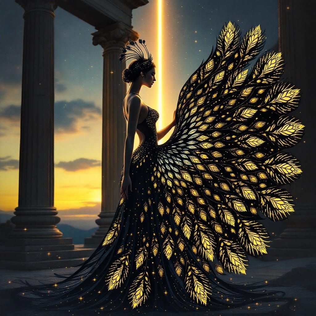 Peacock Lady #4