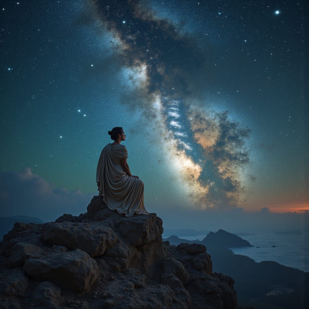 Urania and Clio: A Celestial Display